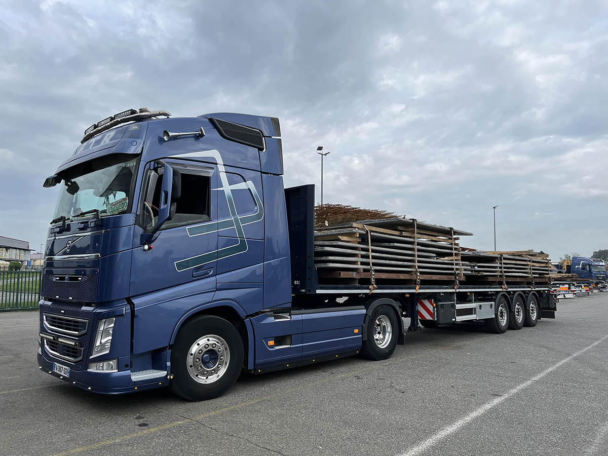 Plateau de marchandises industrielles ETR