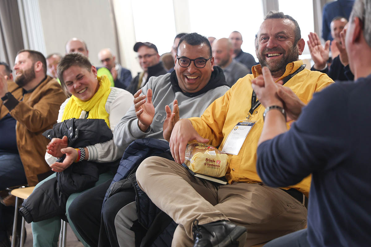 Conducteurs lors d'un séminaire