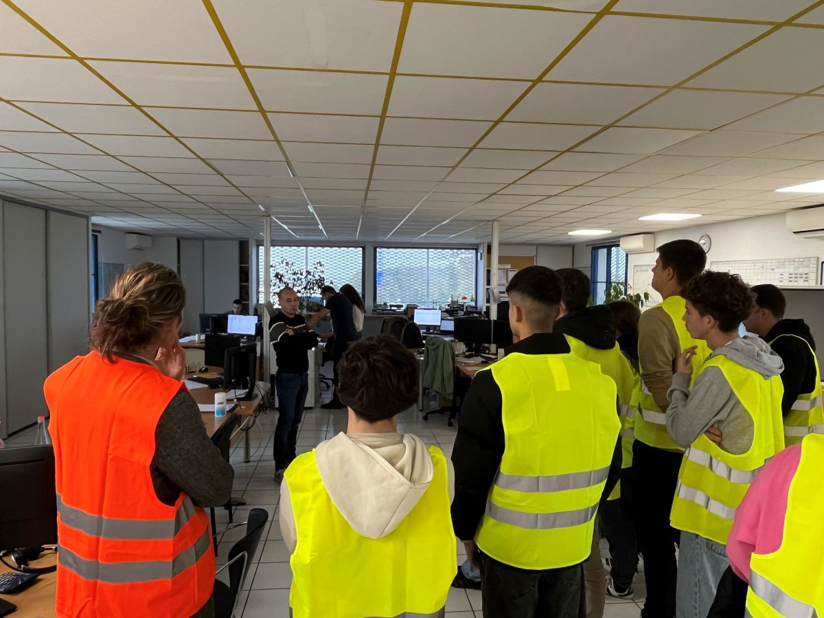 Visite école Groupe MOUSSET