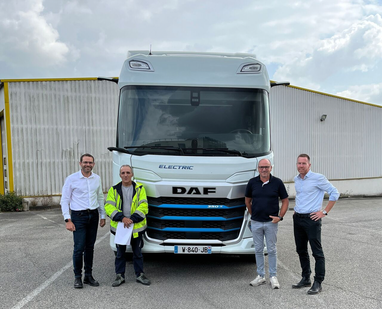 Camion 100% électrique DAF