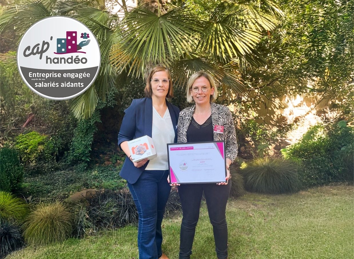 Salesky labellisée Handéo Entreprise Engagée Salariés Aidants