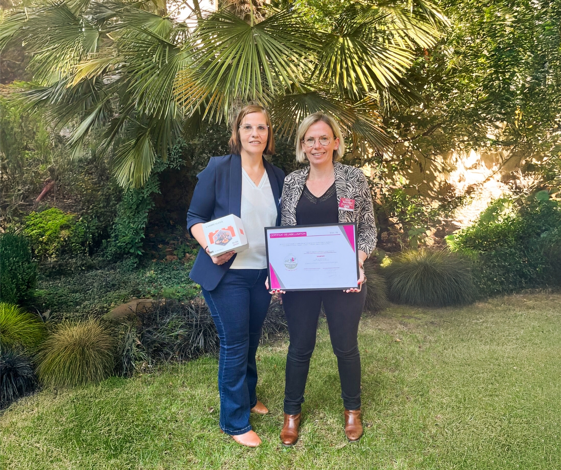 Salesky labellisée Handéo Entreprise Engagée Salariés Aidants