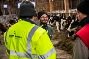 conducteur en collecte de lait