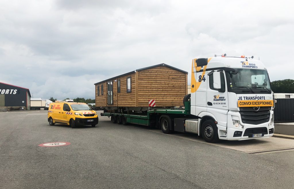 Transport de mobil-home